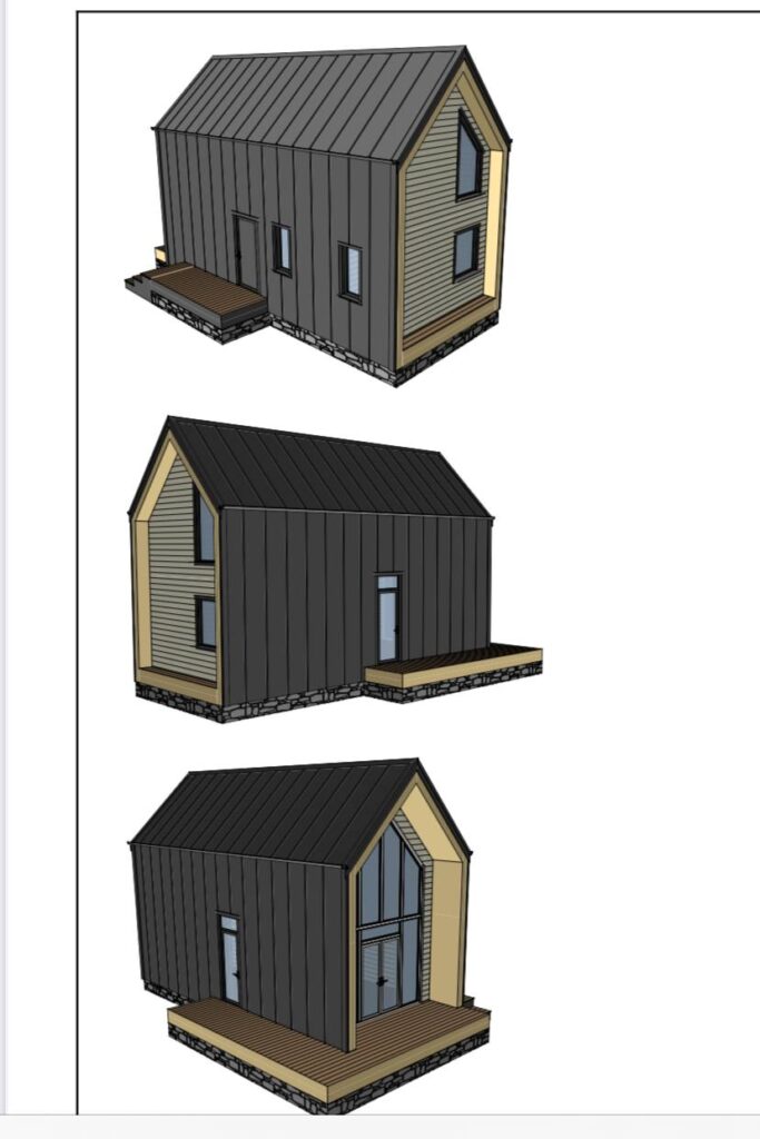 A-frame дом по проекту - фото 12