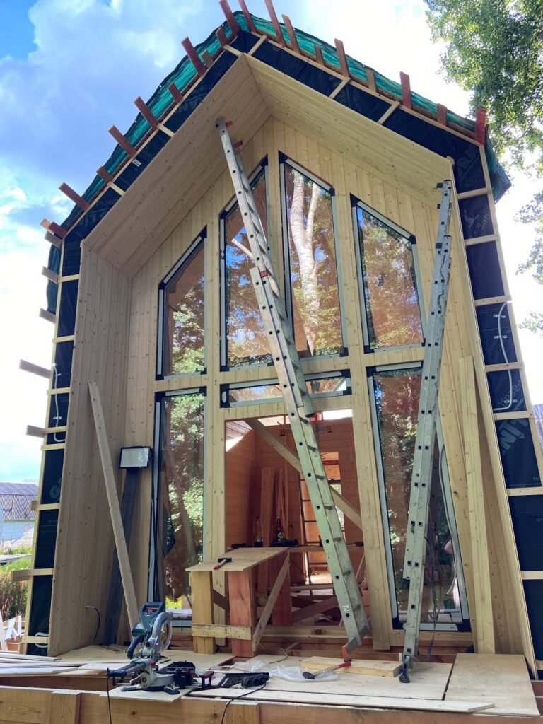 A-frame дом по проекту - фото 8