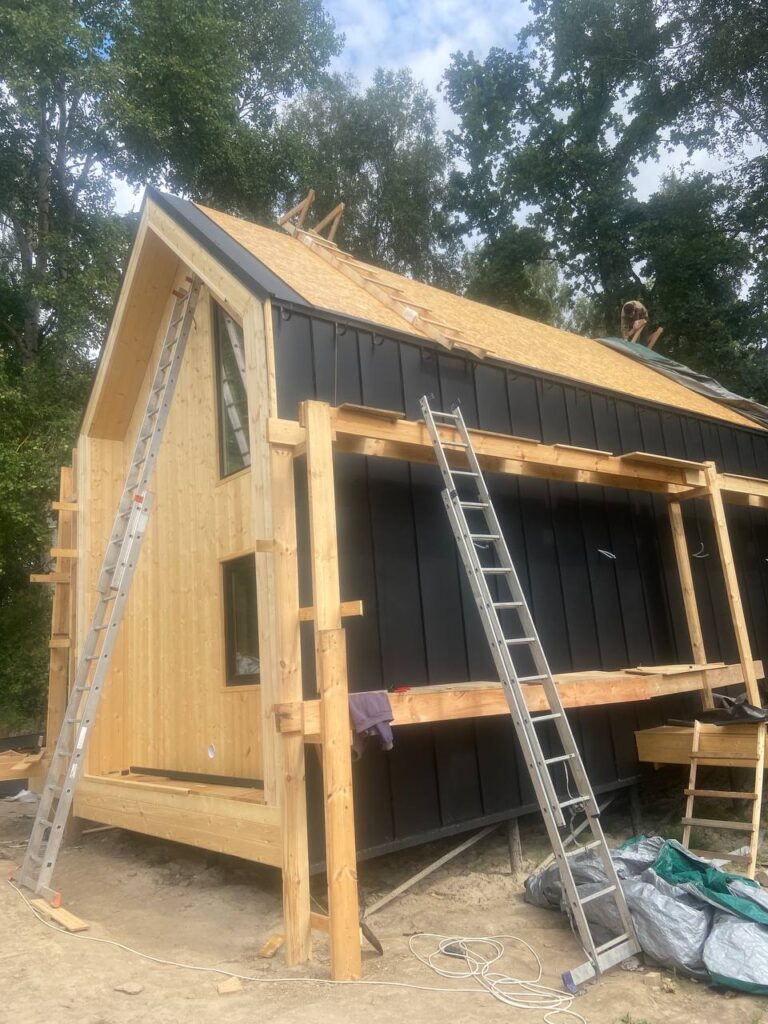A-frame дом по проекту - фото 6
