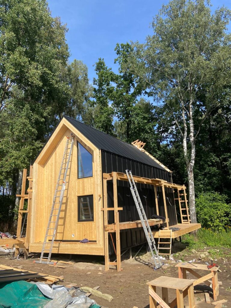 A-frame дом по проекту - фото 7