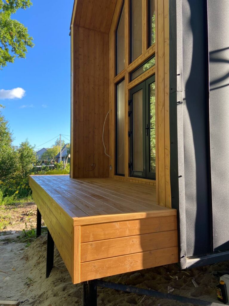 A-frame дом по проекту - фото 2
